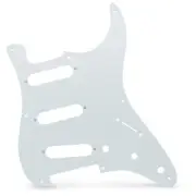 AxLabs Hardware Strat-style 8-Hole Blank Pickguard - White