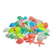 Pebbles Stone Glow in the Dark Rock Fish Tank Stones Garden Road