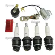 Ignition Tune-Up Kit/Plugs for Massey-Ferguson Tractor TO20 TO30 TO35 35 50 65++