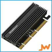 Simplecom EC415B M.2 SSD PCIe Expansion Card Black