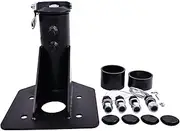 HOLDWELL 12''-17'' Adjustable Fifth 5th Wheel Camper RV to Gooseneck Adapter Hitch
