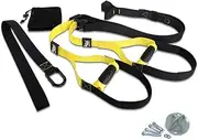 Exercise Suspension Straps Fitness Trainer Kit, Professional Gym Fitness Training Straps for Home Gym Workout