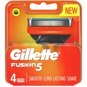 Gillette Fusion Razor Blades 4 Cartridges Refills