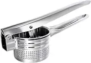 Mashed Potatoes Masher, Stainless Steel Manual Ricers Masher Lemon Squeezer Heavy Duty with Ergonomic Handles for Potatoes,Fruits,Vegetables,Squash,Baby Food,Cauliflower,Spaetzel and Boiled Eggs