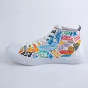 Akedo x Stranger Things Welcome to Hawkins High Top - White