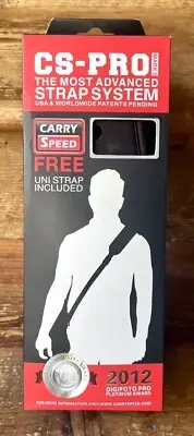 Carry Speed CS Pro Mark II Strap System Black with Mounting Plate