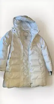 White Baby Phat Puffer Jacket Large New With Tags