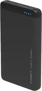 Cygnett ChargeUp Pro 27000mAh 72W USB-C Power Bank - Black - Battery Pack, Portable Charger
