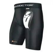 Shock Doctor Core Compression Short with Bio Flex Cup - Cricket / MMA / Martial