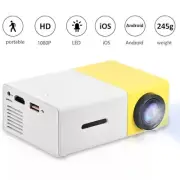 Mini Projector PVO Portable Projector Led Lightweight Project 1080P Full HD