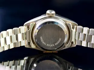 [好時計]ROLEX 勞力士 69178 Datejust 原裝10鑽紀念金面 18黃K金 女錶  26mm LRK201