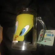 Vintage 1996 Tweety Bird Frosty Freezer Mug Looney Tunes Warner Brothers cup NEW