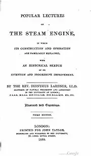 Popular Lectures on the Steam Engine