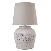 Amalfi Table Lamp Rustic Ceramic Hamptons Bedside Lamp for Living Room Bedroom