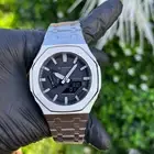 CasiOak GA2100 Custom G-Shock - Silver White | Luxury Men’s Watch | Mod premium