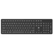 2.4Ghz Wireless Keyboard Mac Windows 106 Key Concave Keycap - Black