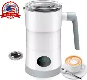 Espumador de Leche Eléctrico Vaporizador de Leche Caliente y Fría Espuma Máquina