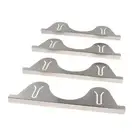 4Pcs Stoves Counter Gap Cover Sturdy Countertop Gap Protector for Stovetop