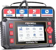 [FOXWELL] 2023 Newest NT604 Elite OBD2 Scanner ABS SRS,Check Engine Code Reader with Airbag Scanner, Transmission Code Reader Car Diagnostic Tool with [English and Spanish Version]