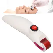 LED Face Microneedling Roller Vibration 540 Pins Painless Scar Removal Reduce