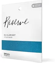 D'Addario Organic Reserve Eb Clarinet Reeds - Reeds for Clarinet - Individually Sealed - 3.5 Strength, 3 Pack