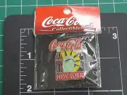 Great Coca Cola New York Liberty Bottle Pin New in Package