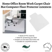 Home Work Office Room Carpet Chair Mat Computer Floor Plastic Protector 120x90cm