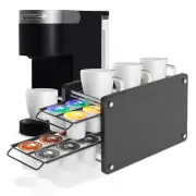 Сoffee Pod Holders for K Cups - 2 Tier Coffee Pod Sliding Drawer for 20 K Cup...