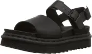 Dr. Martens Women's Voss Hydro Fisherman Sandal, 5.5 UK Men/ 6 7, Black