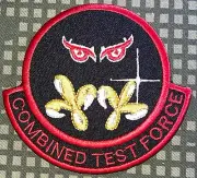 USAF B-2 Combined Test Force Patch 3" Hook & Iron-On Repro New A931