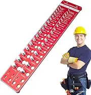 34-Hole Thread Checker,34 Hole Metal Thread Checker - Bolt Measuring Supplies, Nut Identifier Tool for Industrial, Home, Workshops