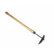 DeWit Garden Hoes Wood Boron Steel Lightweight W/ Drop Grip Standard Handle