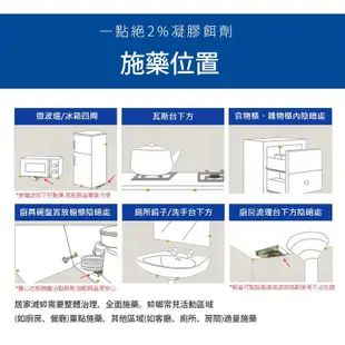 【娜恩生活家居】餌劑盒 現貨 德國 一點絕 公司貨 2%滅蟑凝膠餌劑 蟑螂絕 5g 10g 30g 巴斯夫 BASF