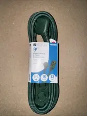 Utilitech indoor flat plug 3 outlet extension Cord 9ft