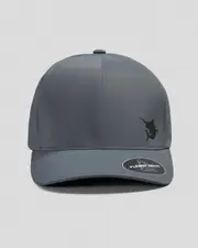 [Salty Life] Salty Life Men's Esteem Flexfit Cap in Charcoal Grey One Size Charcoal Grey