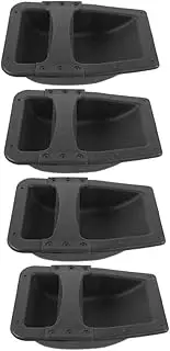 WHAMVOX 4pcs Speaker Handle Boxes Handles Durable Handle Strap for Speaker Replacement Handle Reliable Handle Replacement Cabinet Handle Replacement Loudspeaker Plastic Black