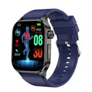 Smart Watch for Men Women, 2.04 Inch Color Screen, Sleep and Stress Monitor, Smartwatch Compatible with Android and iOS,150 Sports Modes (Blue)