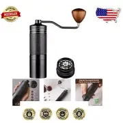 Z30 Manual Coffee Grinder with 7 Star Stainless Steel Burr - Perfect for All ...