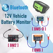 BM2 BM5-D BM6 12V Car Smart Battery Tester Monitor Tools Bluetooth iOS & Android