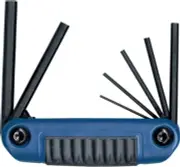 Eklind 25171 - 7 Piece Metric Fold-Up Hex Key Allen Wrench Set USA 1.5MM TO 6MM