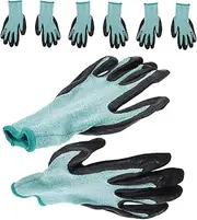 Happyyami Multi-purpose Cut Proof Gloves 4 Sets Safety Gloves for Cutting Gardening Industrial Tasks