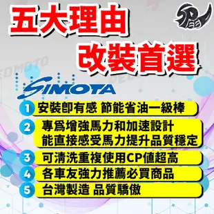 【Speedmoto】SIMOTA 空濾 高流量空濾 野狼 125 野狼傳奇 野狼150 SYM 空濾 機車空濾 海綿