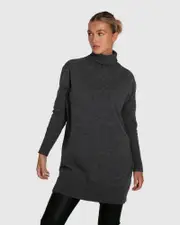 [Belle & Bloom] Nothing Compares Knit Dress - Grey Marle