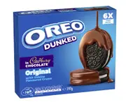 2 x Oreo Original Dunked Cookies Biscuits 6 Pack 197g