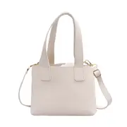 Solid Crossbody Handbag Women Classic Texture Creative Design Chic PU Drawstring Totes Shoulder Pouch Composite Set