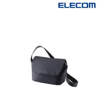 在飛比找momo購物網優惠-【ELECOM】normas休閒多功能側背包-黑(DGB-S