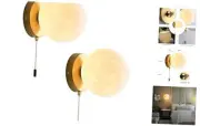 Wall Lamp Modern Minimalist Moonlight Wall Sconce with Soft Lighting, G9 Bulb