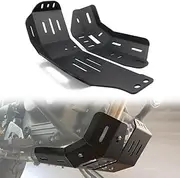REARACE Motorcycle Engine Skid Bash Plate Compatible with Royal Enfield Himalayan 450 2024 Engine Bottom Protector Guard Cover