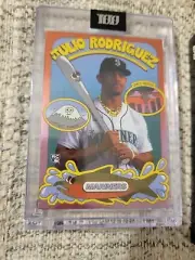2022 Topps Project 100 JULIO RODRIGUEZ Rookie RC # 28 LAUREN MARTIN /3999