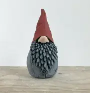 Latex mold for concrete, plaster, resin and more, Scandinavian gnome/tomte (S)